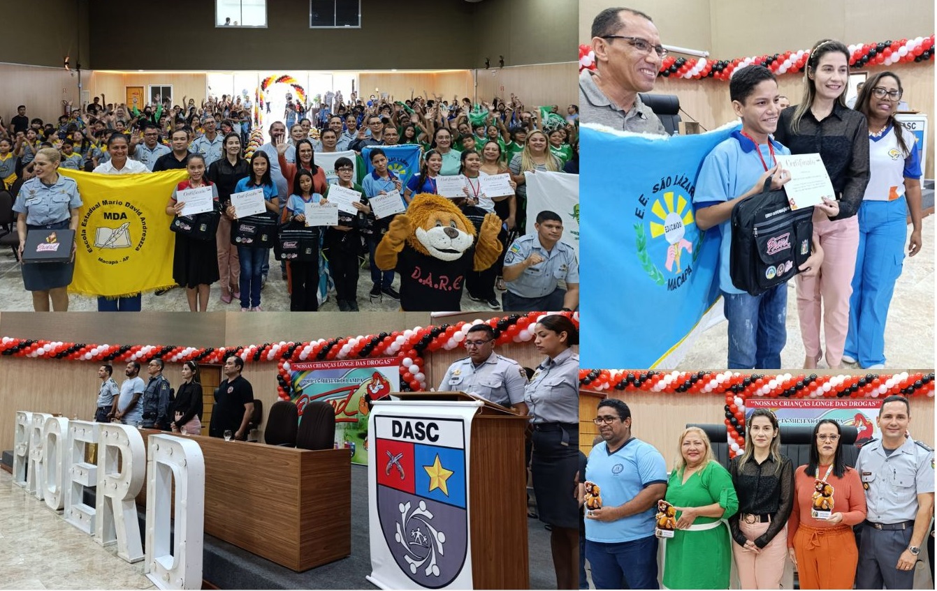 OAB-AP fortalece parceria com a Polícia Militar e sedia formatura de alunos do Proerd